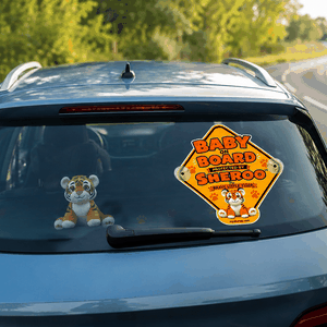 Baby on board sign