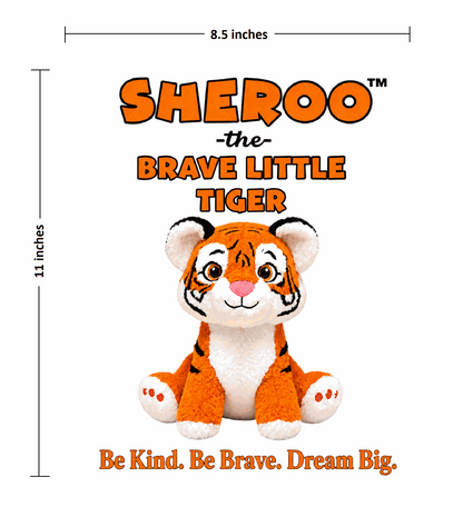 Sheroo Reversible Wall Art premium glossy print with two designs supporting no-kill animal shelters