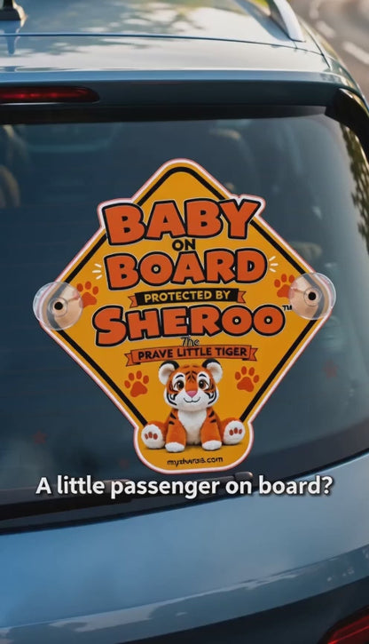 Baby on board sign